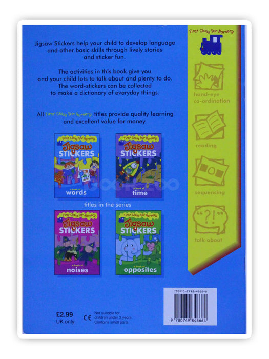 Book of Words (First Class for Nursery: Jigsaw Stickers)?