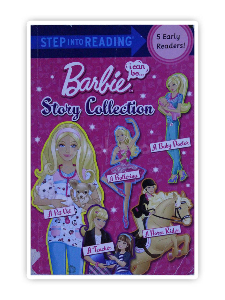 Barbie step discount into reading books