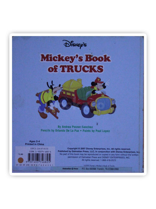 Mickey's Book Of Trucks