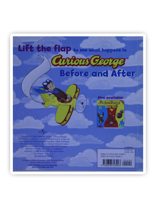 Curious George Before and After (CGTV Lift-the-Flap Board Book)