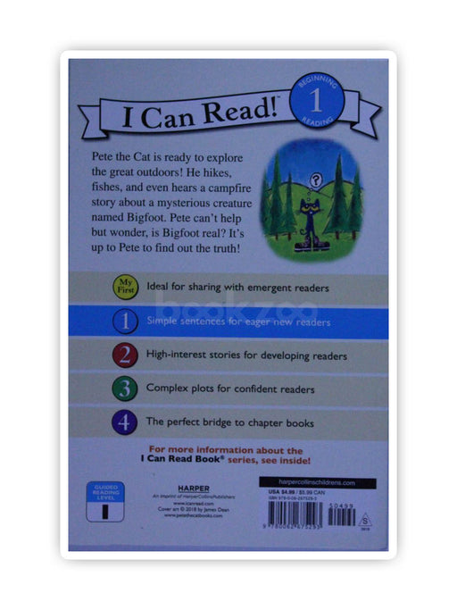 I can Read: Pete the Cat Goes Camping, Level 1