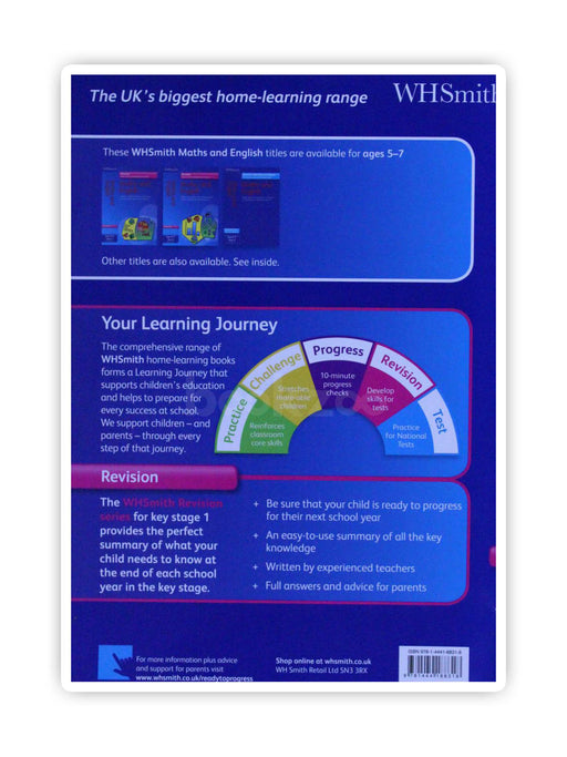 WH Smith Revise Maths and English Key Stage 1 Age 6-7 Year 2
