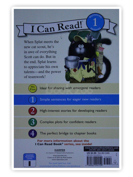I can Read: Splat the Cat and the Hotshot, level 1