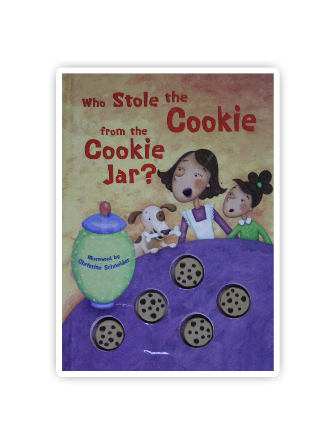 who stole the cookie from the cookie jar book