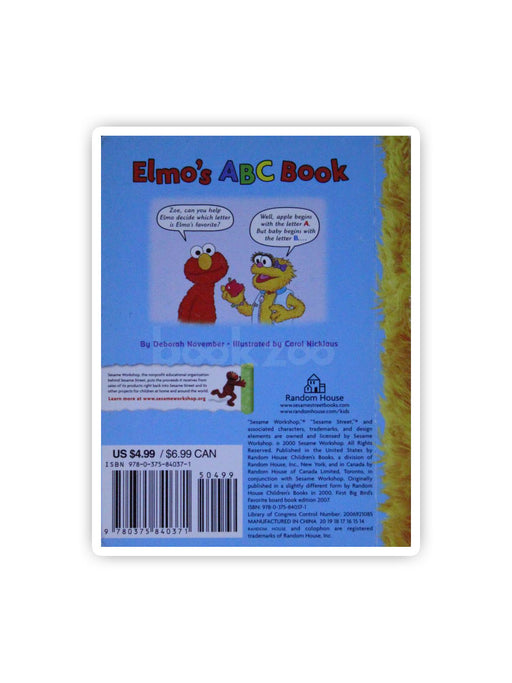 Elmo's ABC Book (Sesame Street)