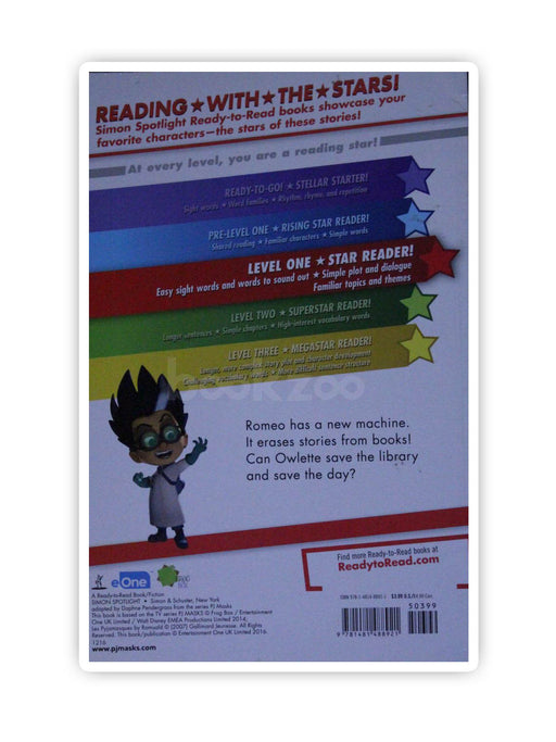 PJ Masks Save the Library!: Ready-to-Read Level 1