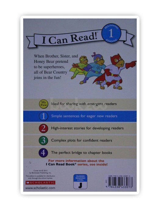 I can Read: The Berenstain Bears Are SuperBears! Level 1
