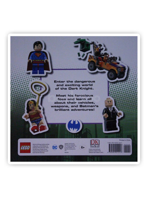 The dark knight super hero sticker: Lego