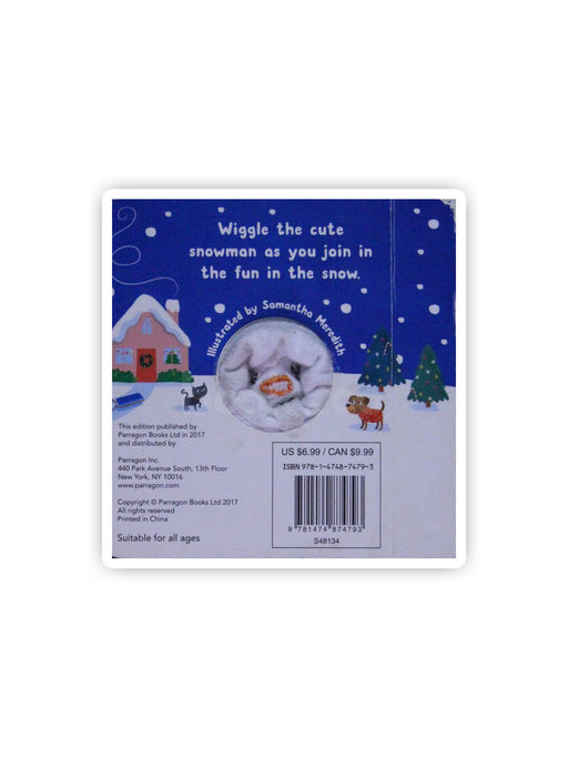 Friendly Little Snowman Finger Puppet Book