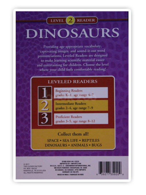 Dinosaurs (Level 2 Reader)