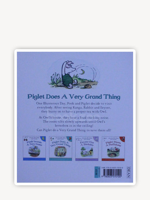 Piglet Does A Very Grand Thing