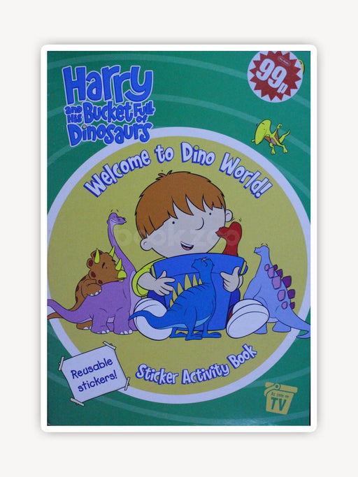 Welcome To Dino World! Sticker Activity Book