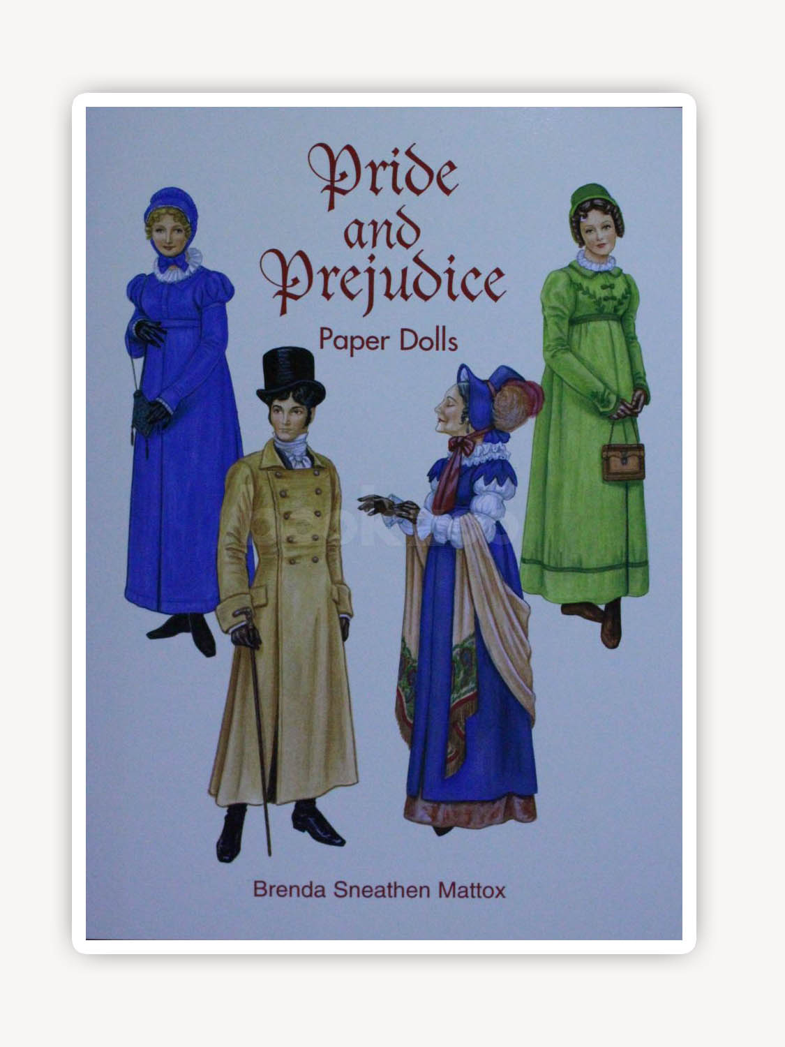 Pride and cheap prejudice paper dolls