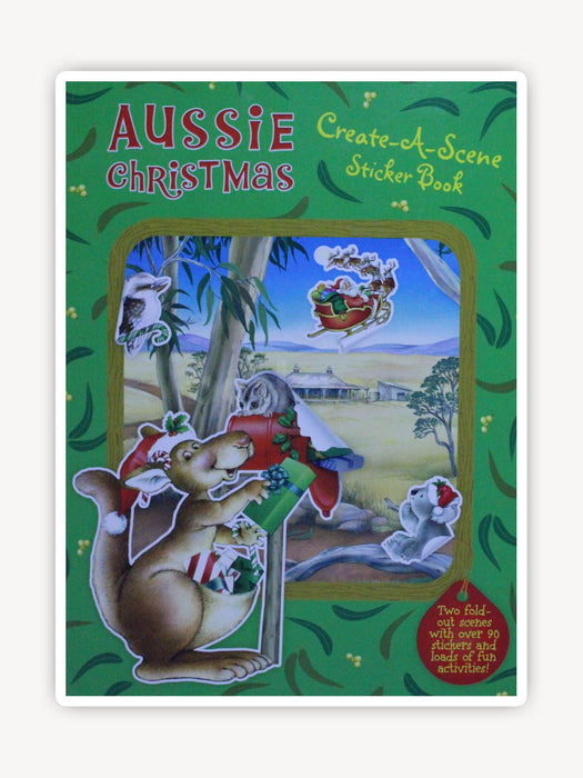 Aussie Christmas Create-a-Scene Sticker Book