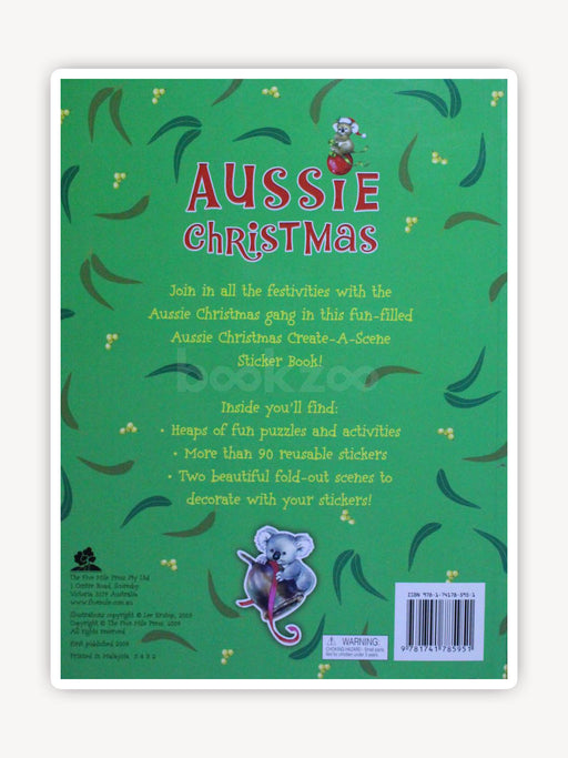Aussie Christmas Create-a-Scene Sticker Book