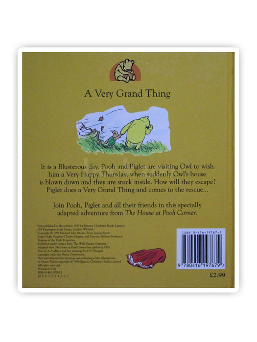 Winnie the pooh:A Very Grand Thing