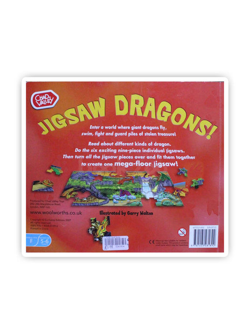 Chad Valley DRAGON'S LAND wooden jigsaw puzzle