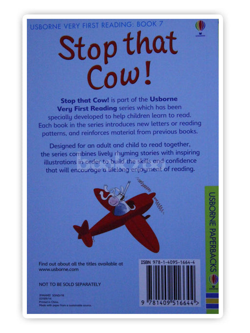 Usborne Early Reading: Stop That Cow!