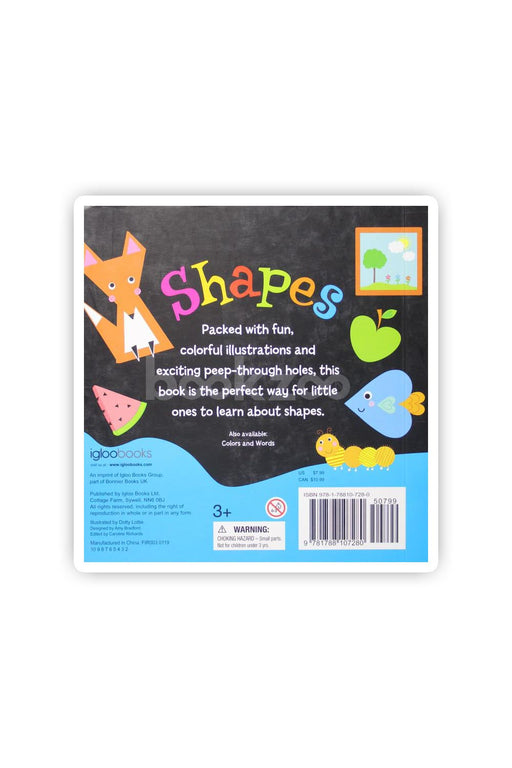 Shapes: Explore first shapes with peep-through learning fun