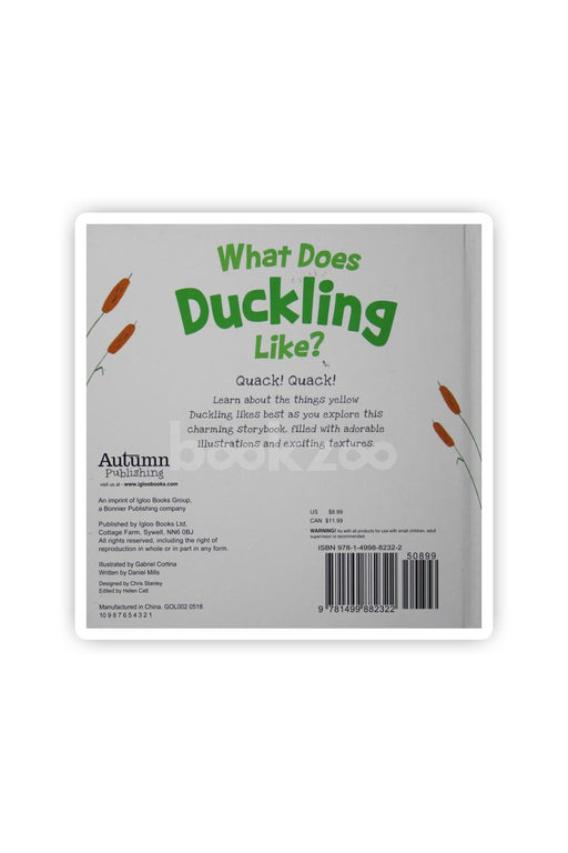 What Does Duckling Like: Touch Feel Board Book