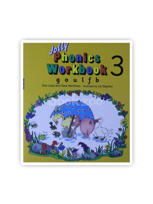 Jolly Phonics Workbook 3g, O, U, L, F, B