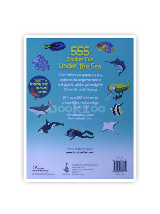 555 Sticker Fun Under the Sea