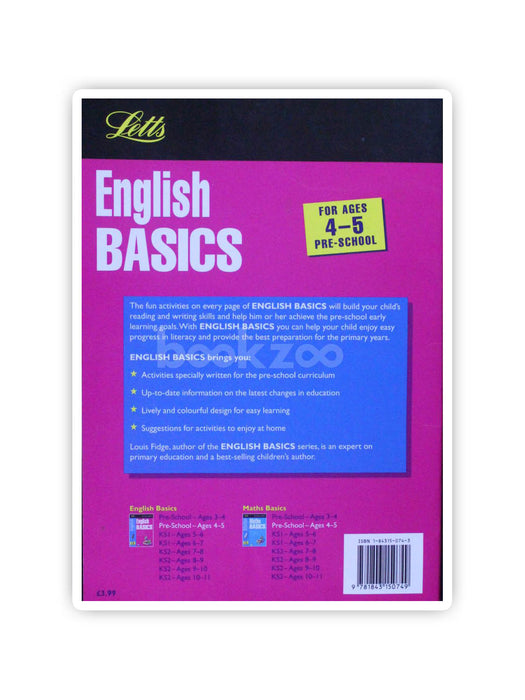 English Basics: 4-5 (Maths and English Basics)