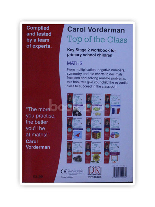 Carol Vorderman Top of the Class - Maths - Key Stage 2 Ages 7-8 years