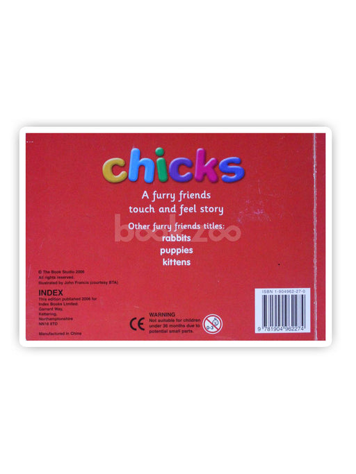 Chicks a touch and feel story book