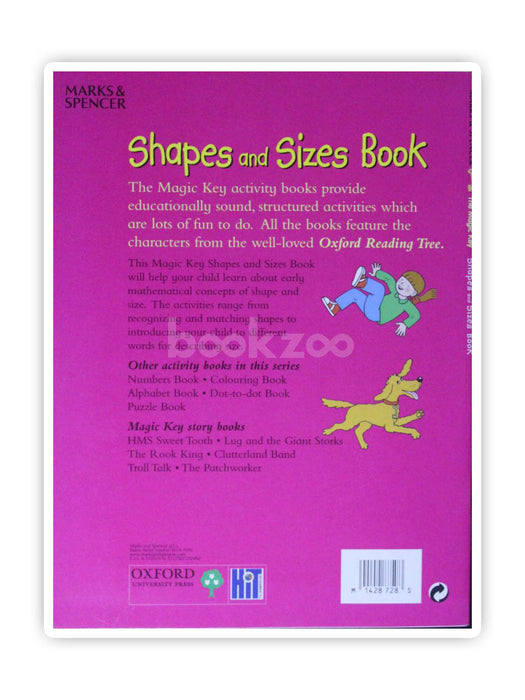 The magic key shapes and sizes book