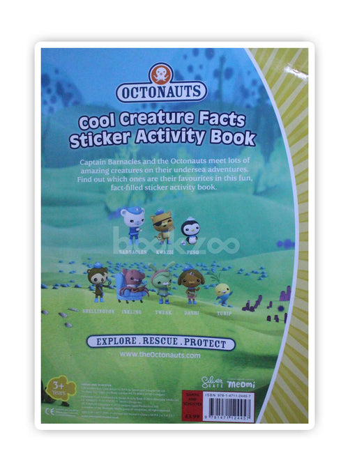 Cool Creature Facts Sticker Activity Book
