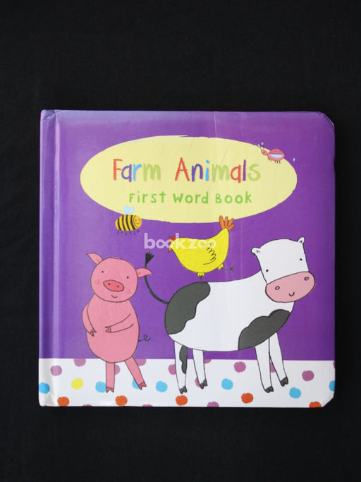 Duplicated: Farm Animals First Word Book - [#13800]