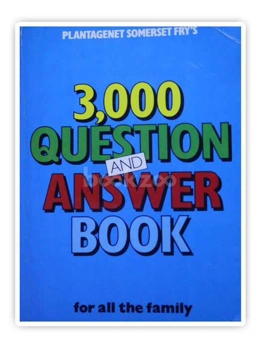 3000 Question and Answer Book