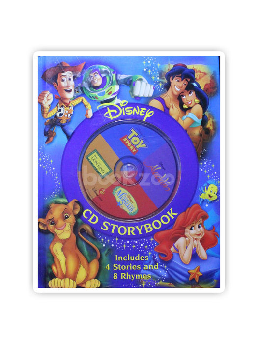 Disney CD Storybook - The Lion King, The Little Mermaid, Toy Story, Aladdin
