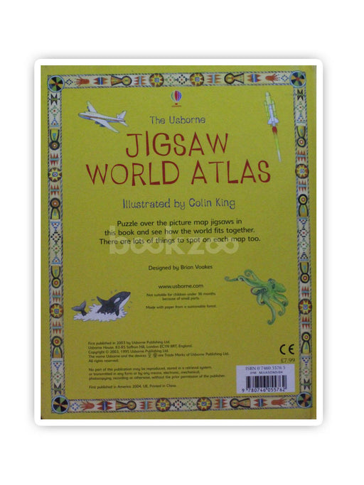 The Usborne Jigsaw World Atlas (Usborne Jigsaw Books)