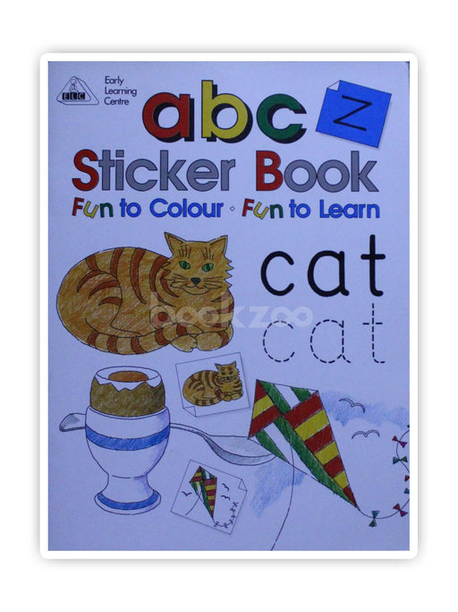 abc Sticker Book Fun to colour Fun to learn