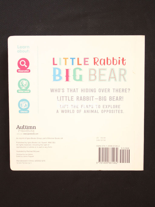 LITTLE Rabbit Big BEAR