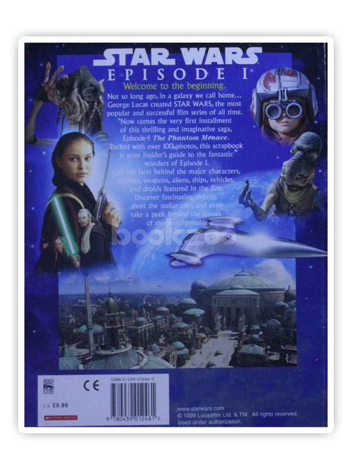 "Phantom Menace": Movie Scrapbook ("Star Wars Episode One" Activity Books)
