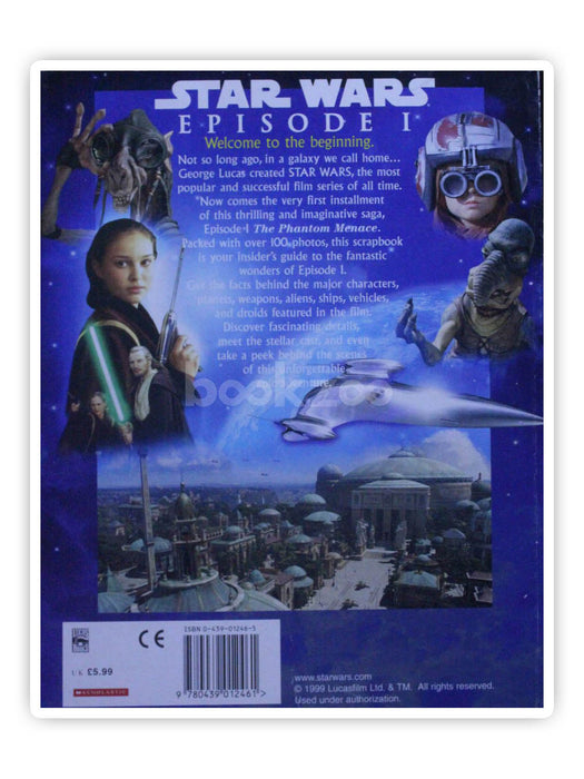 "Phantom Menace": Movie Scrapbook ("Star Wars Episode One" Activity Books)