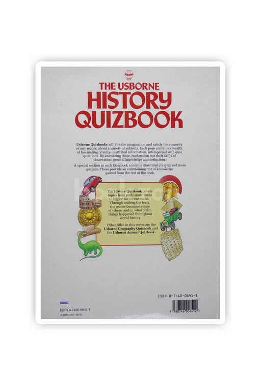 The Usborne History Quizbook (Quizbooks Series)