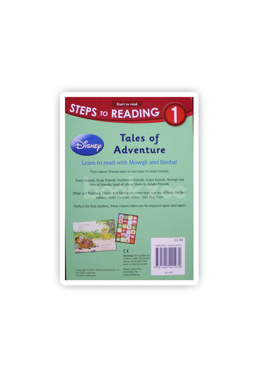 Disney Tales of adventure(Steps to reading)