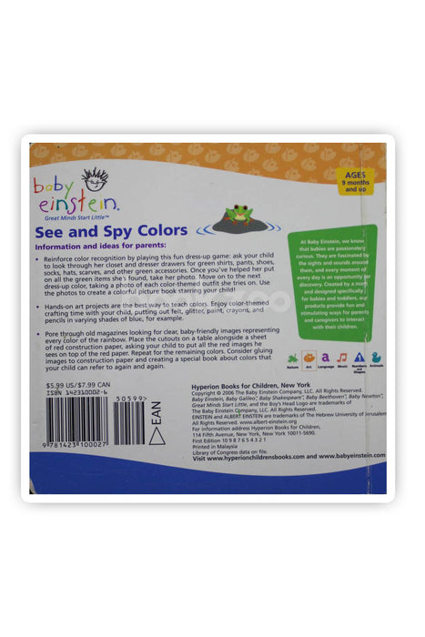 See and Spy Colors (Baby Einstein)