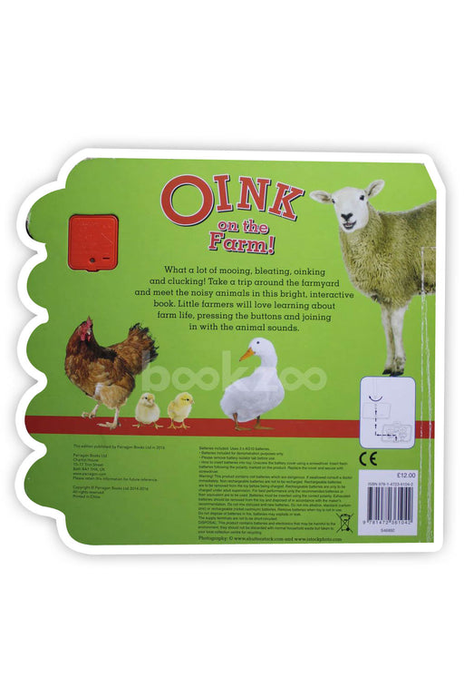 Oink on the Farm!: 10 Farm Sounds