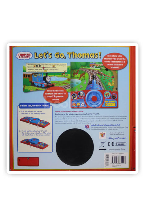 Thomas & Friends - Let's Go Thomas! Interactive Steering Wheel Sound Book
