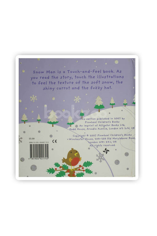 Snow man a touch and feel book