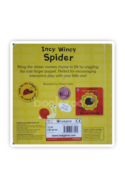 A Ladybird Finger Puppet Book Incy Wincy Spider