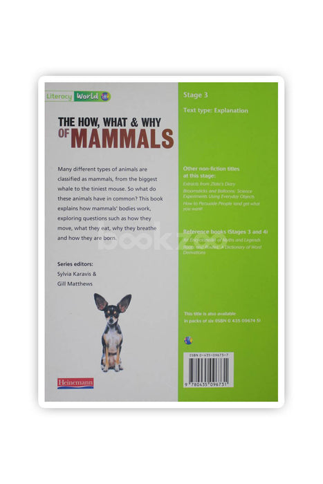 The How, What and Why of Mammals