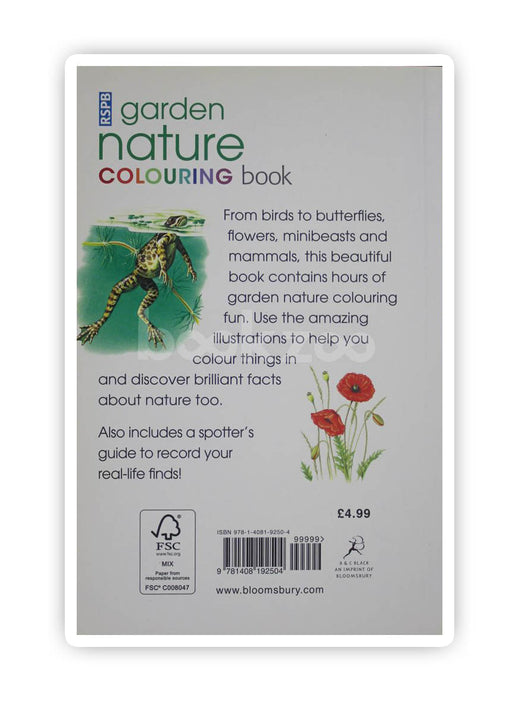 RSPB Garden Nature Colouring Book