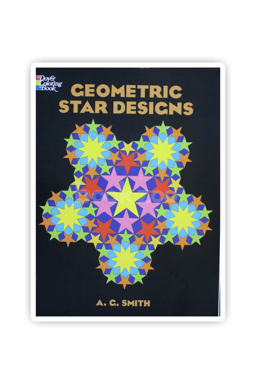 Geometric Star Designs Coloring Book