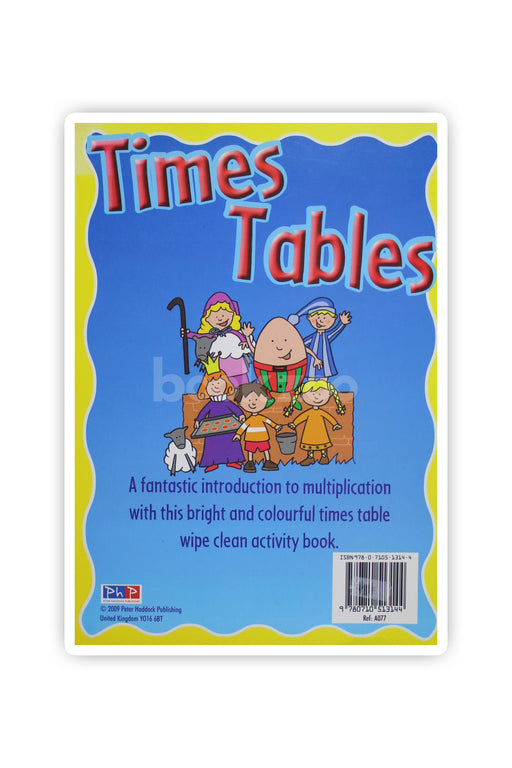 Times Tables - Wipe Clean Maths Activity Book